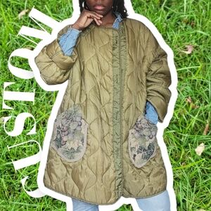 Upcycled Army Jacket